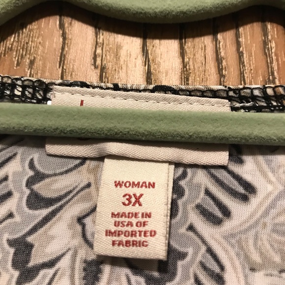 Top, dressy in silver/black - Picture 2 of 4